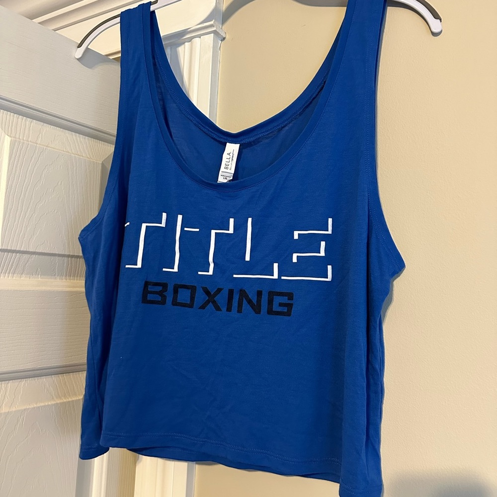 Title boxing boxy tank top, size L/XL